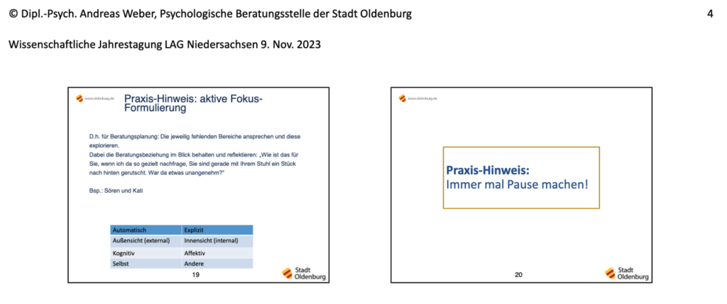 Mentalisiernde Trennungs-Beratung - Dimensionen und Praxishinweise